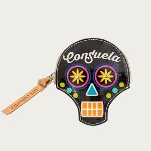 Consuela Double Sided ConsuelaCloth™ Sugar Skull Coin Purse